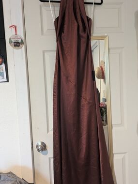 Lulus | Dresses | Dreamy Romance Burgundy Backless Maxi Dress | Poshmark